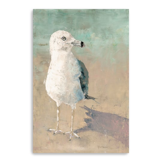 Beach Bird Canvas Giclee